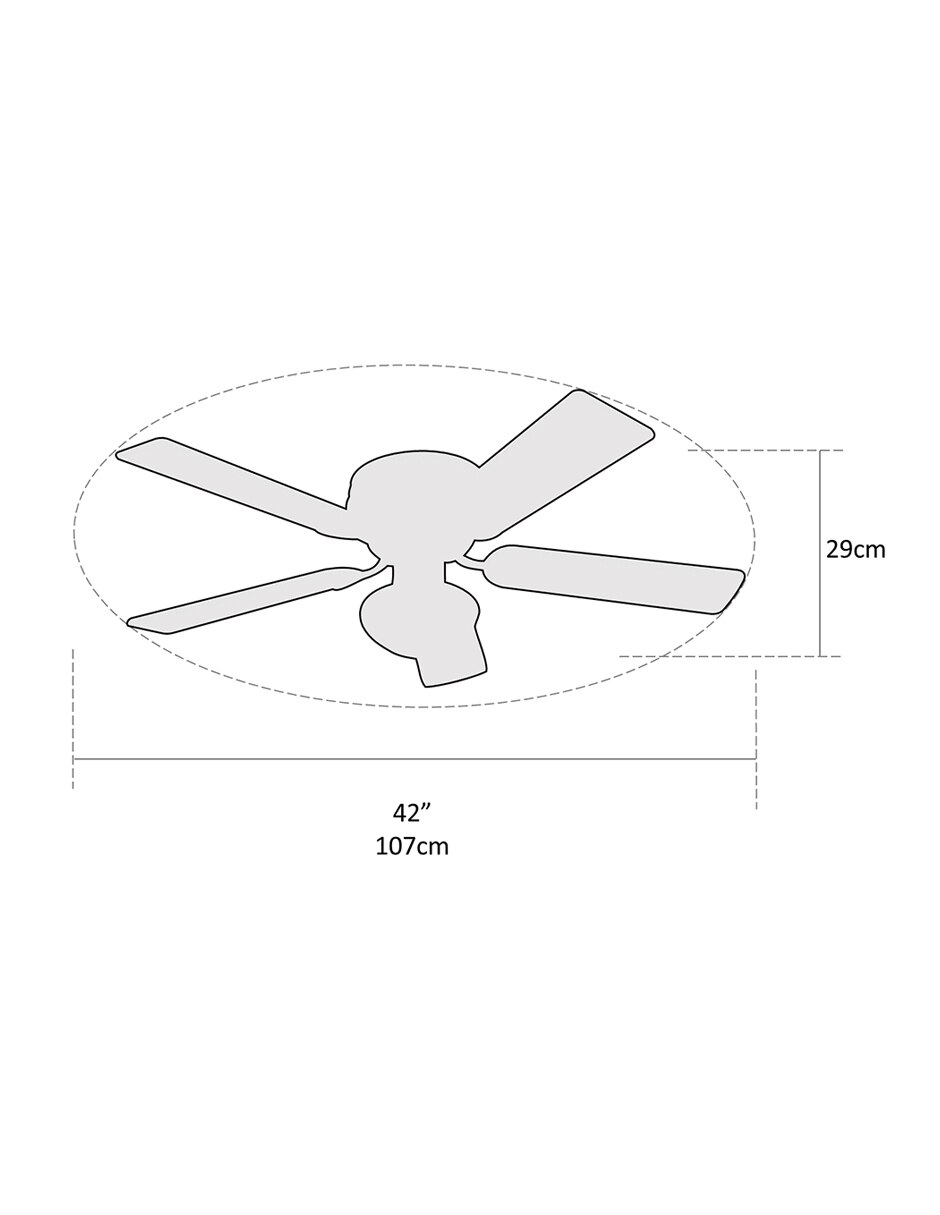 Ventilador de techo Coolfan 3 velocidades
