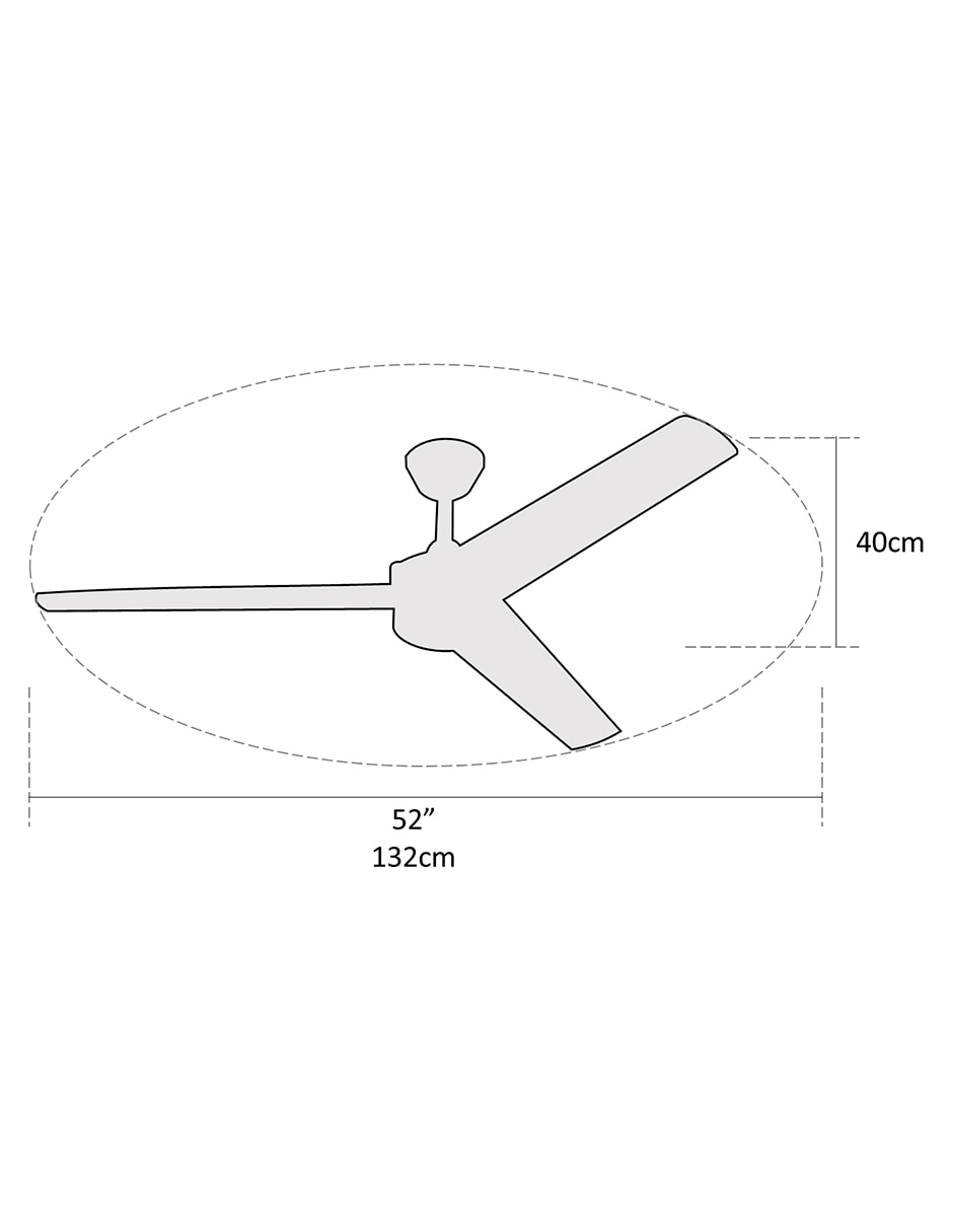 Ventilador de techo Coolfan 3 velocidades