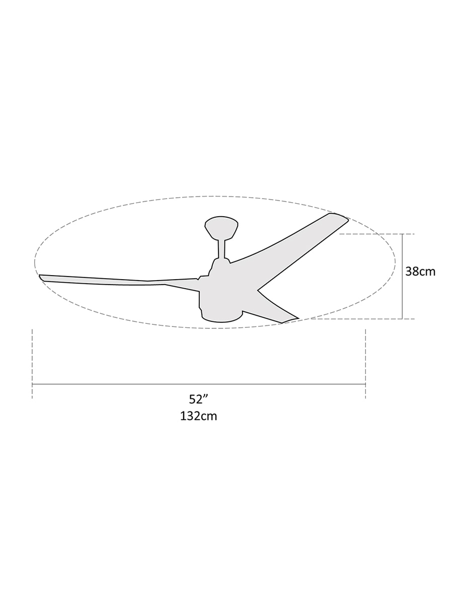 Ventilador de techo Coolfan 3 velocidades