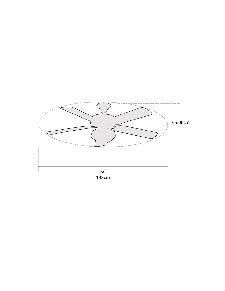 Ventilador de techo Coolfan 3 velocidades