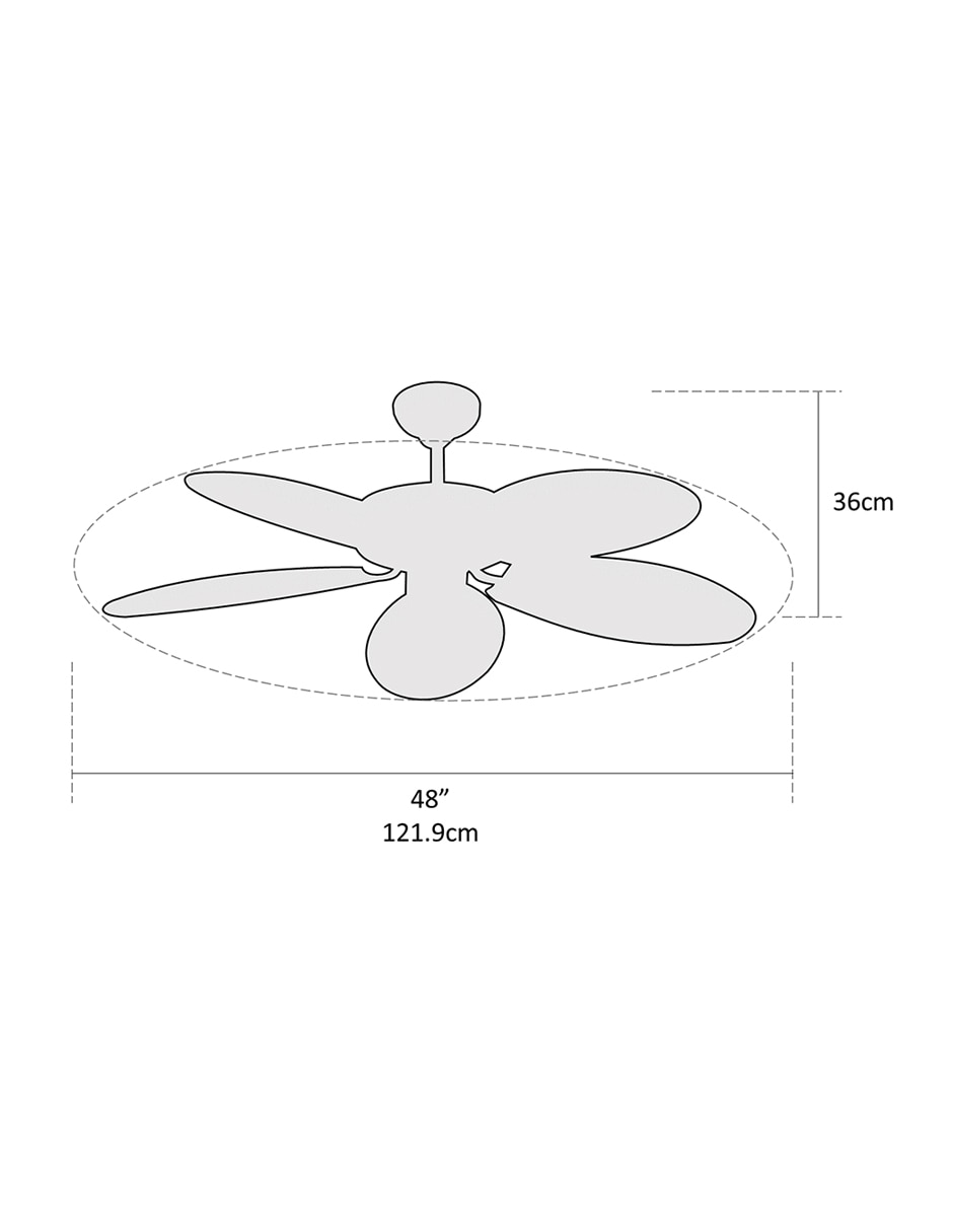 Ventilador de techo Coolfan 3 velocidades