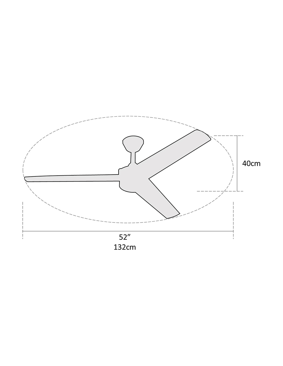 Ventilador de techo Coolfan 3 velocidades