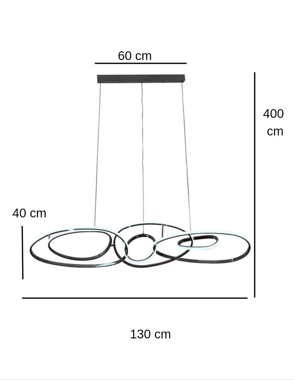 Lámpara colgante La Luz De Victoria led
