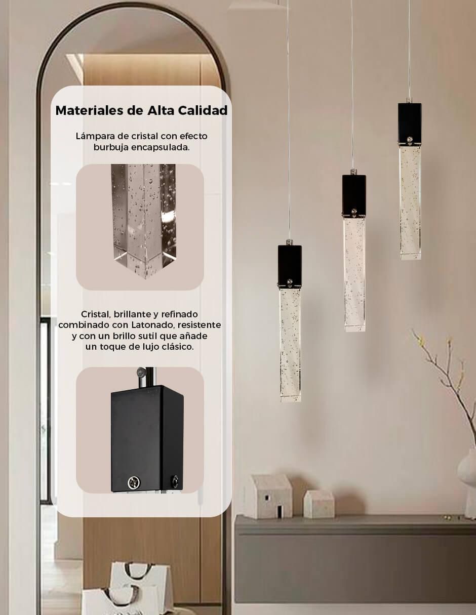 Lámpara colgante LED Gamalux