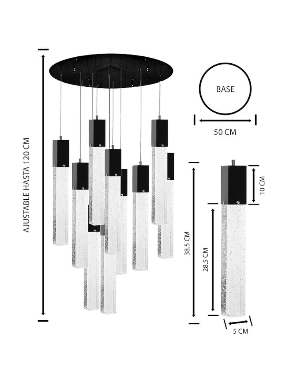Lámpara colgante LED 9