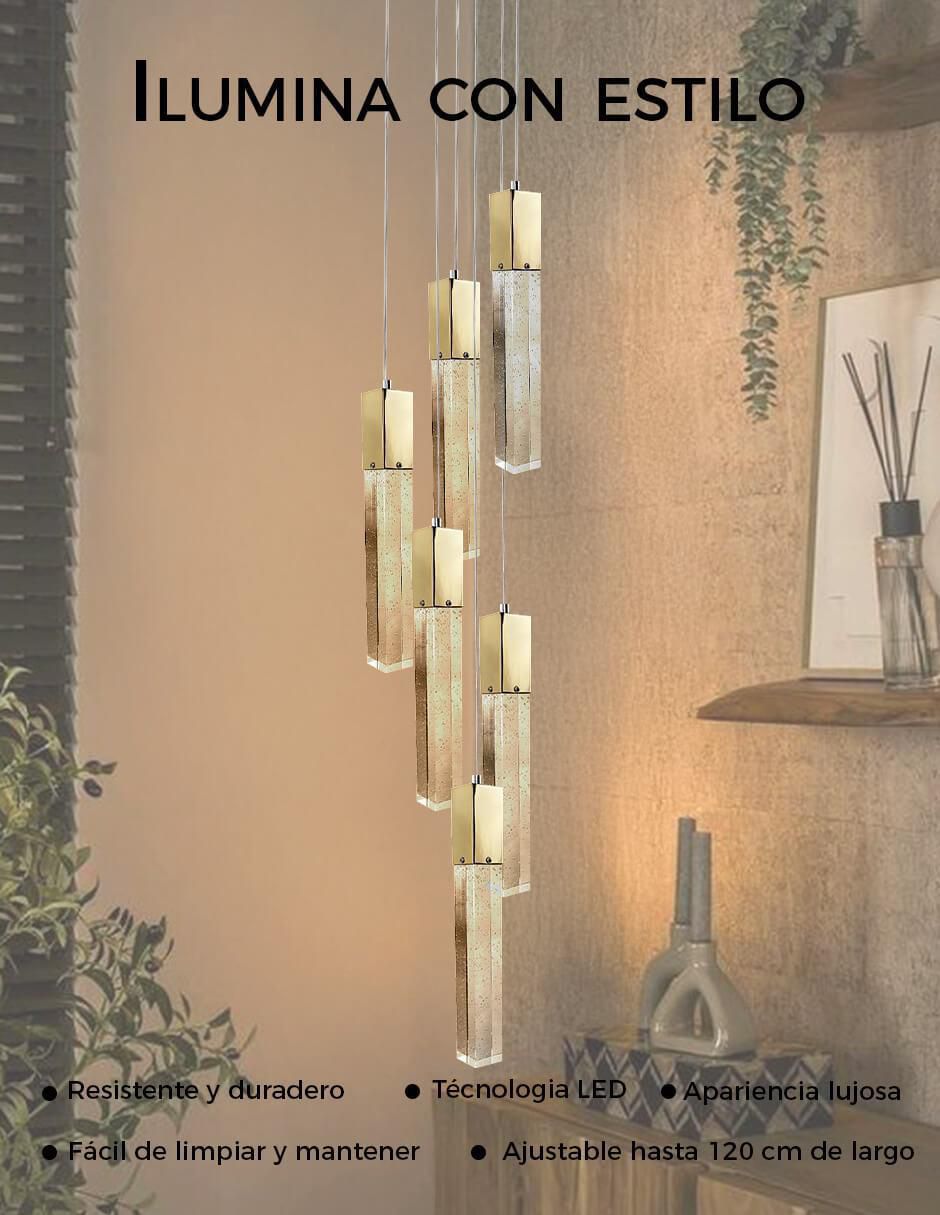 Lámpara colgante LED 6