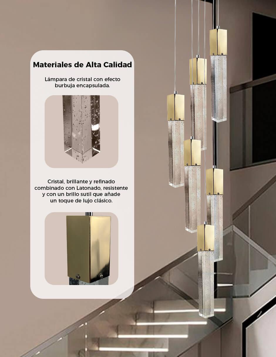 Lámpara colgante LED 8