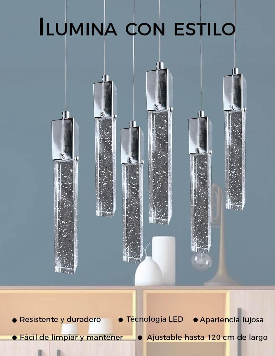 Lámpara colgante LED Gamalux