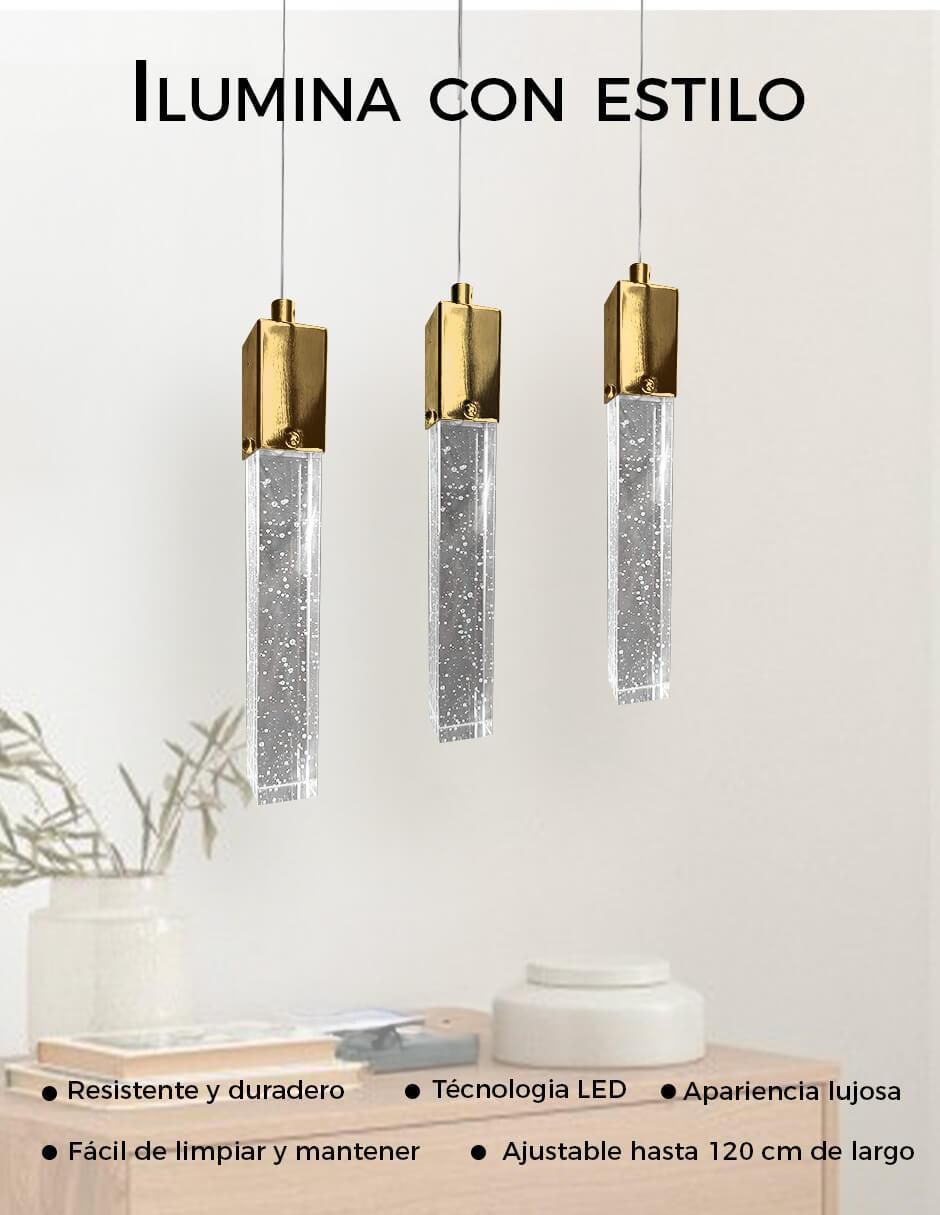 Lámpara colgante LED Gamalux