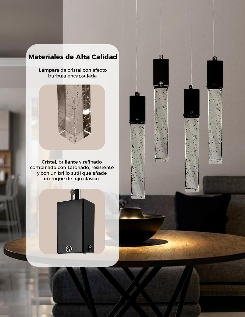 Lámpara colgante LED Gamalux