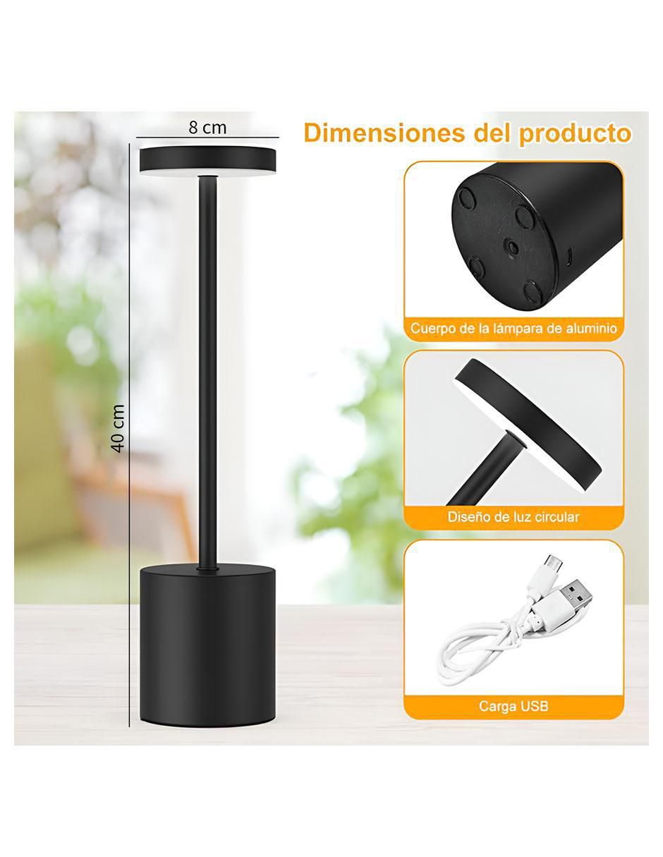 Lámpara de escritorio Wünd incandescente y led