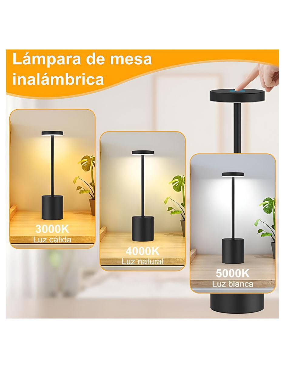 Lámpara de escritorio Wünd incandescente y led