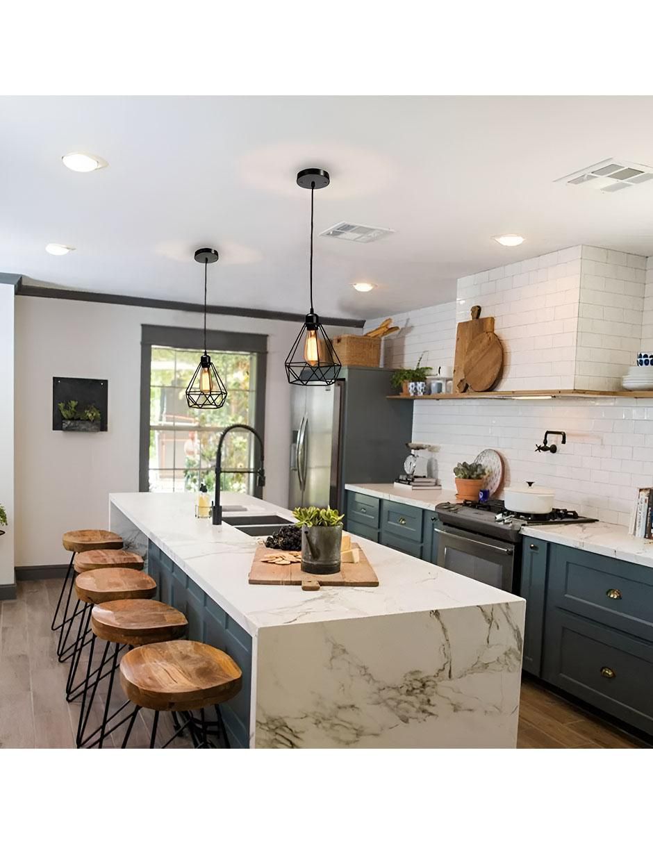 Lámpara colgante incandescente 8