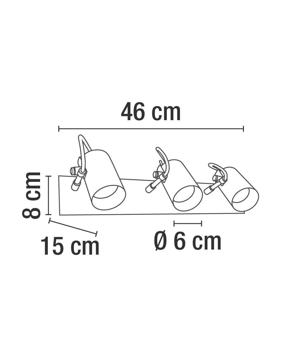 Árbotante incandescente y LED 4