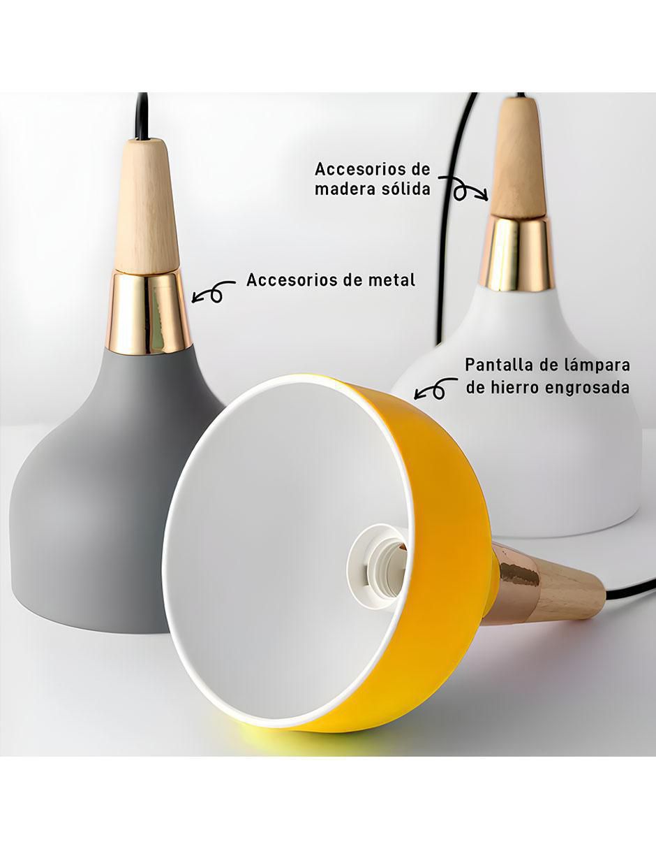 Lámpara colgante Wünd incandescente y led