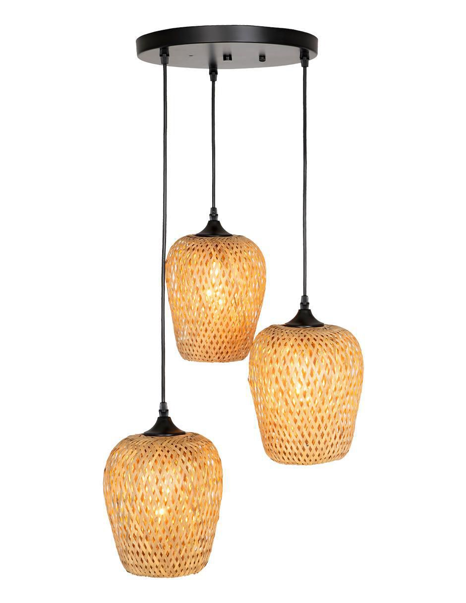 Lámpara colgante incandescente y led 5