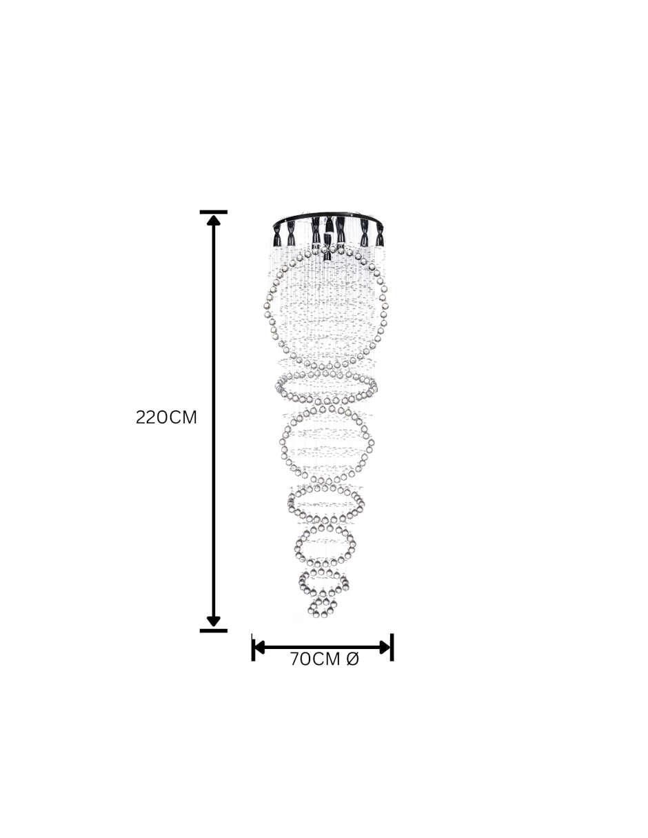 Lámpara colgante LED Gamalux