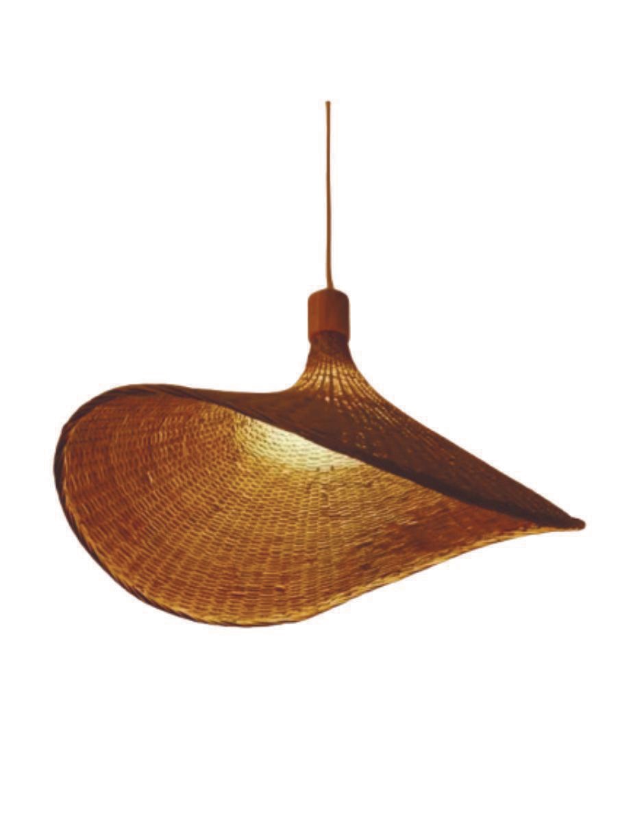 Lámpara colgante Mayadecor incandescente y led