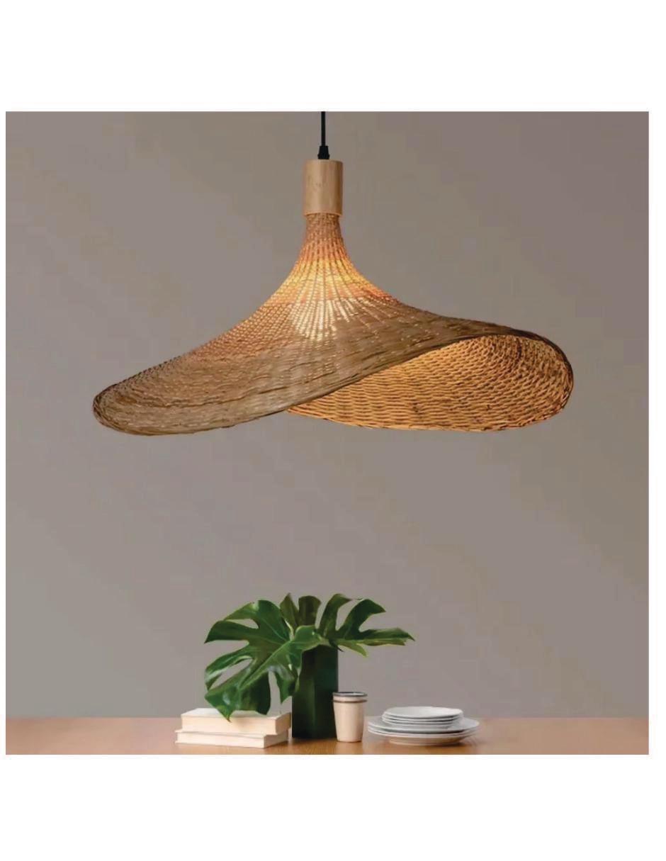 Lámpara colgante Mayadecor incandescente y led