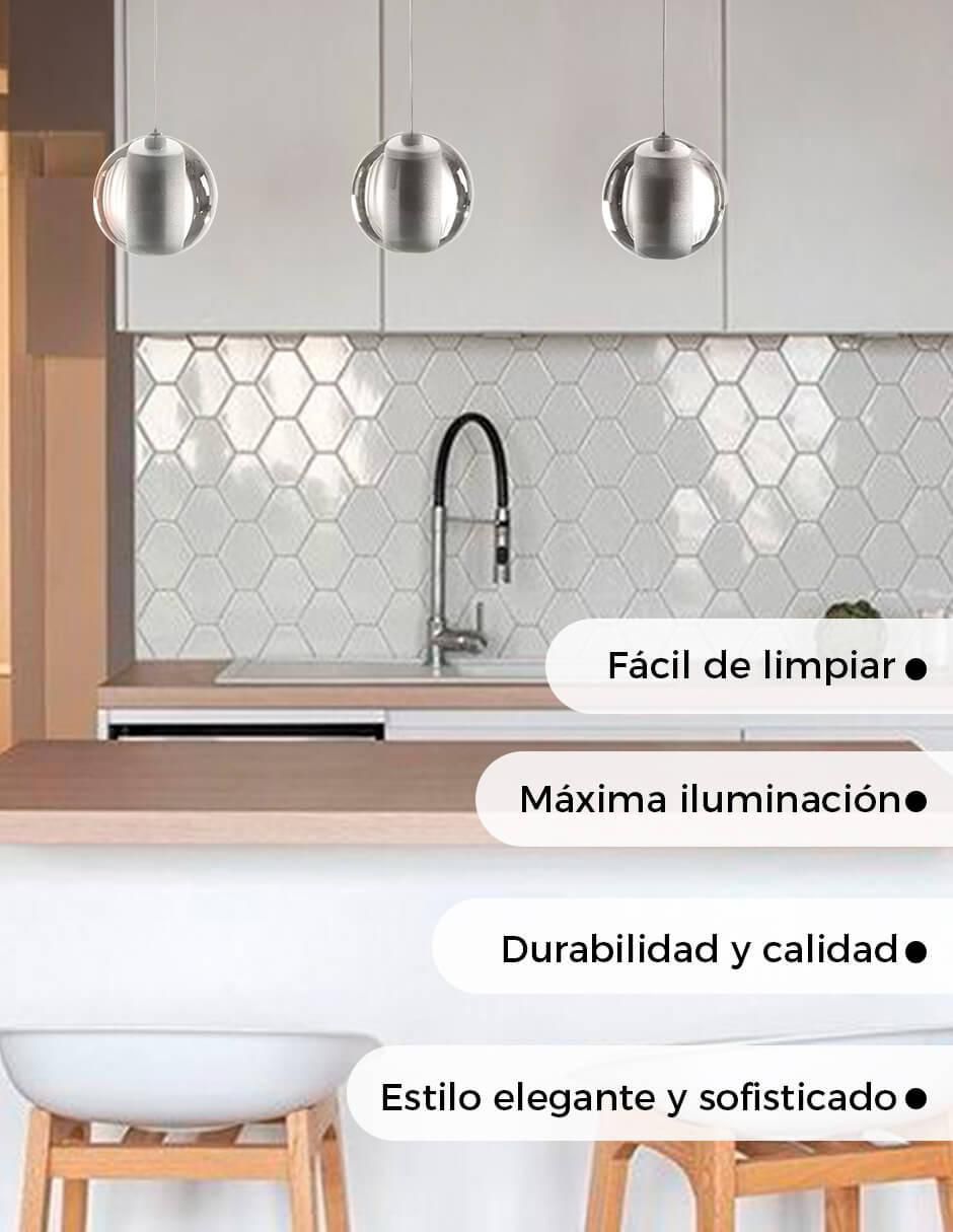 Lámpara colgante LED Gamalux Premier