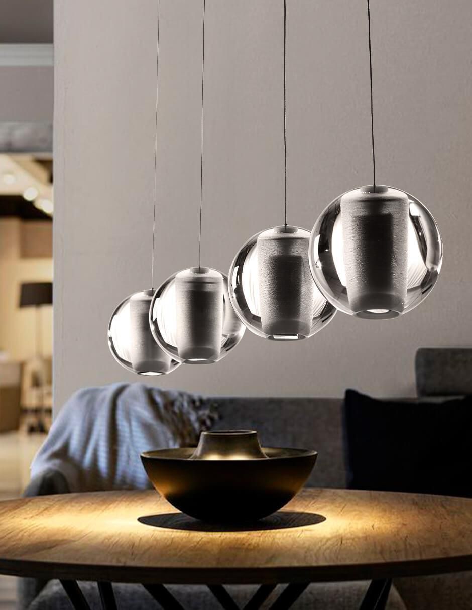 Lámpara colgante LED Gamalux Premier