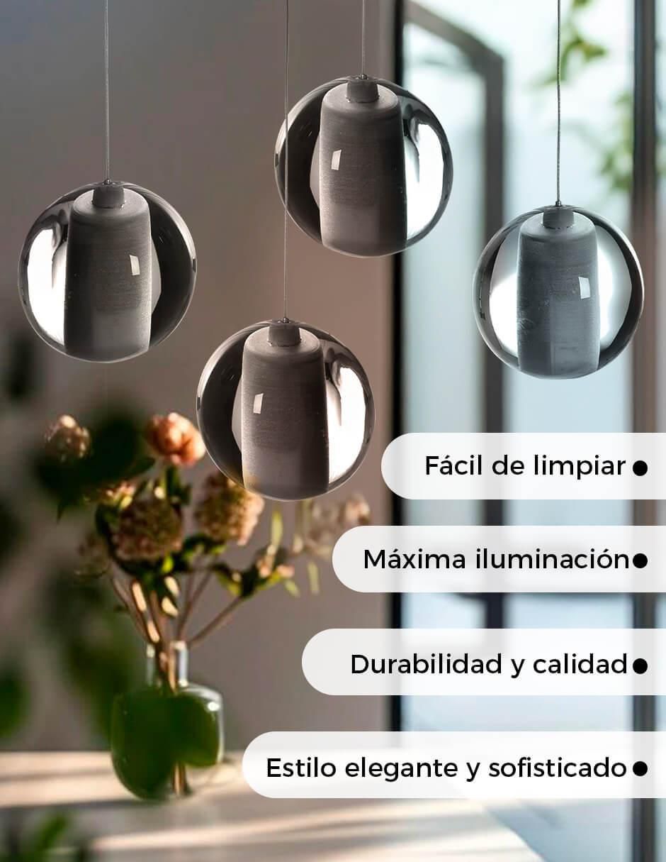 Lámpara colgante LED Gamalux Premier