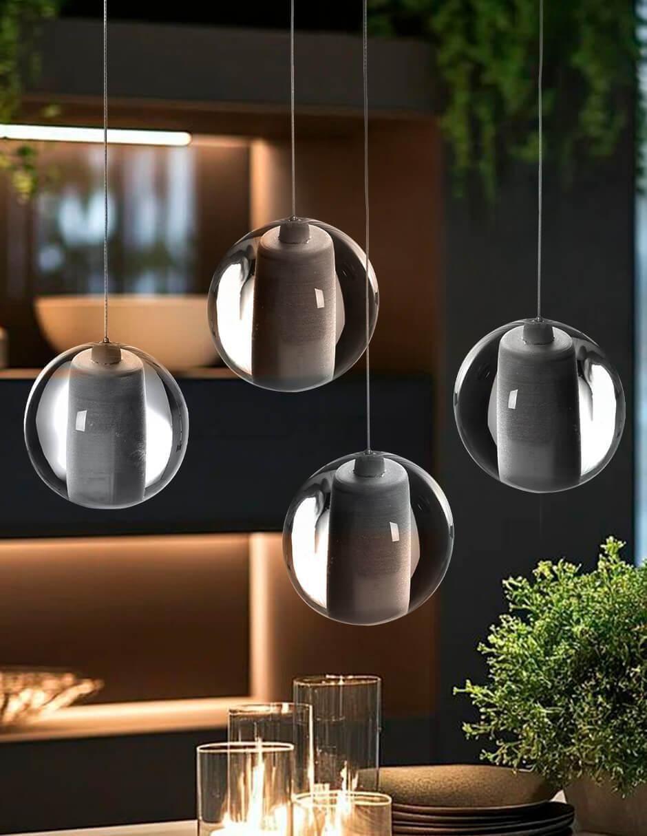 Lámpara colgante LED Gamalux Premier
