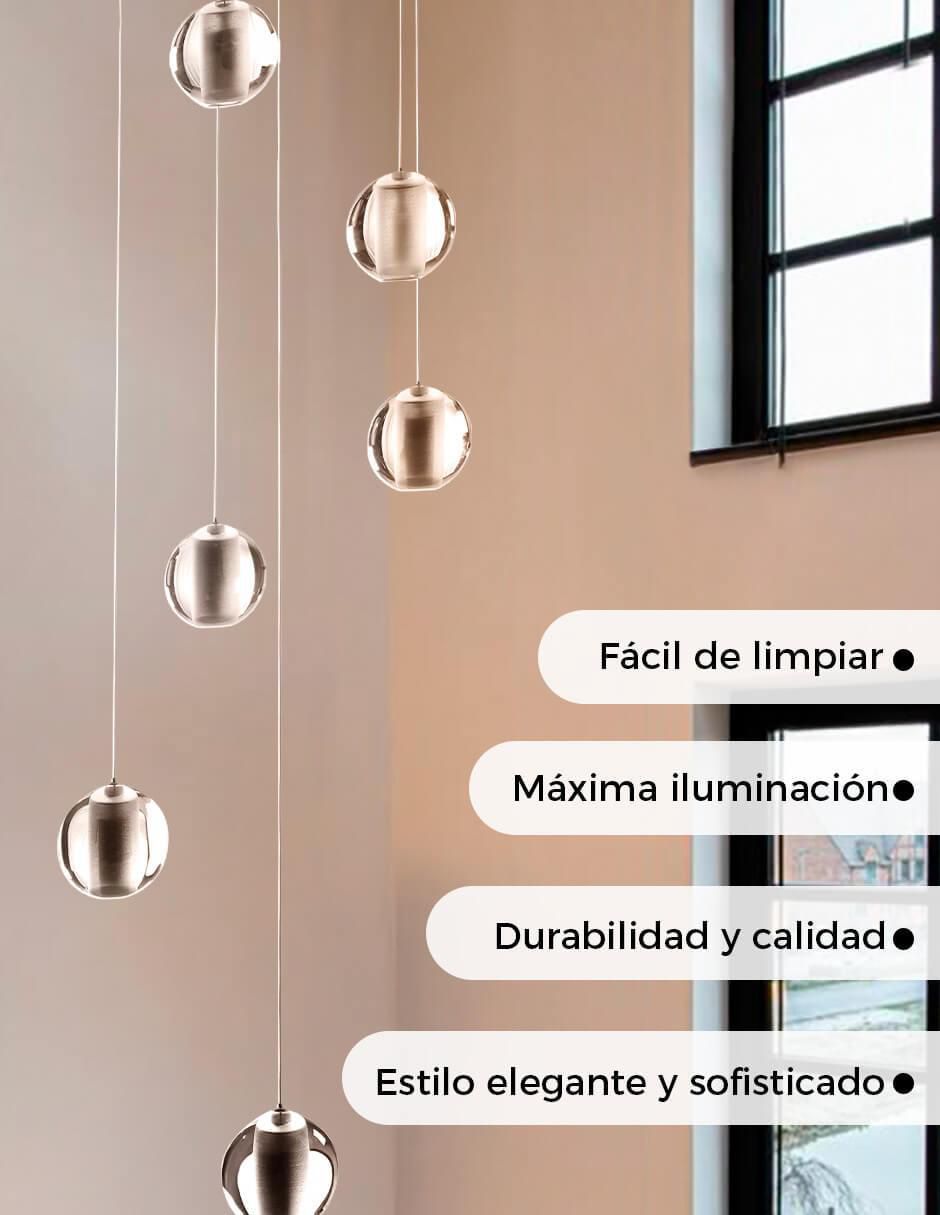 Lámpara colgante LED Gamalux Premier