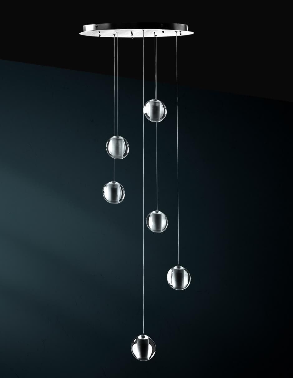 Lámpara colgante LED Gamalux Premier