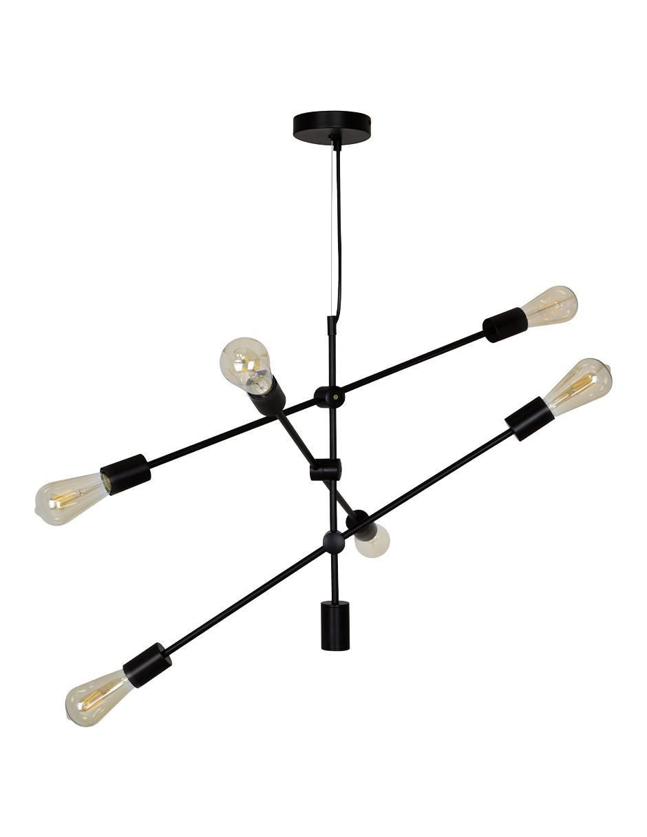 Lámpara colgante Calux incandescente y led