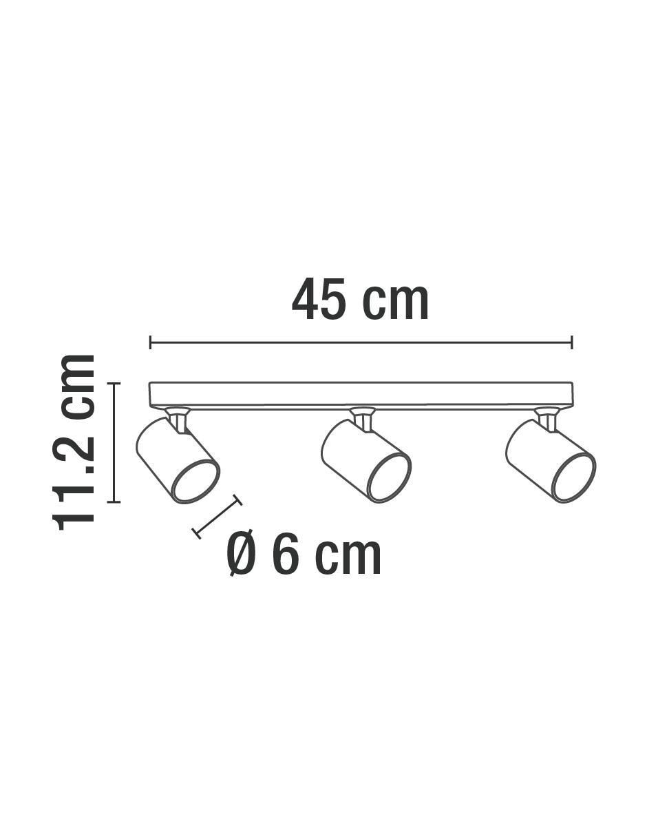 Árbotante incandescente y led 13
