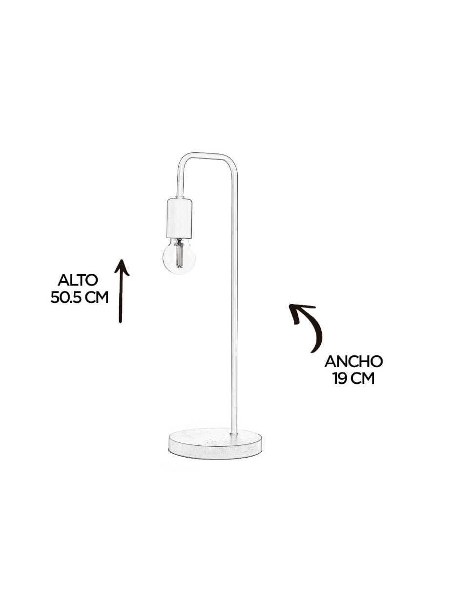 Lámpara de mesa LED Gamalux