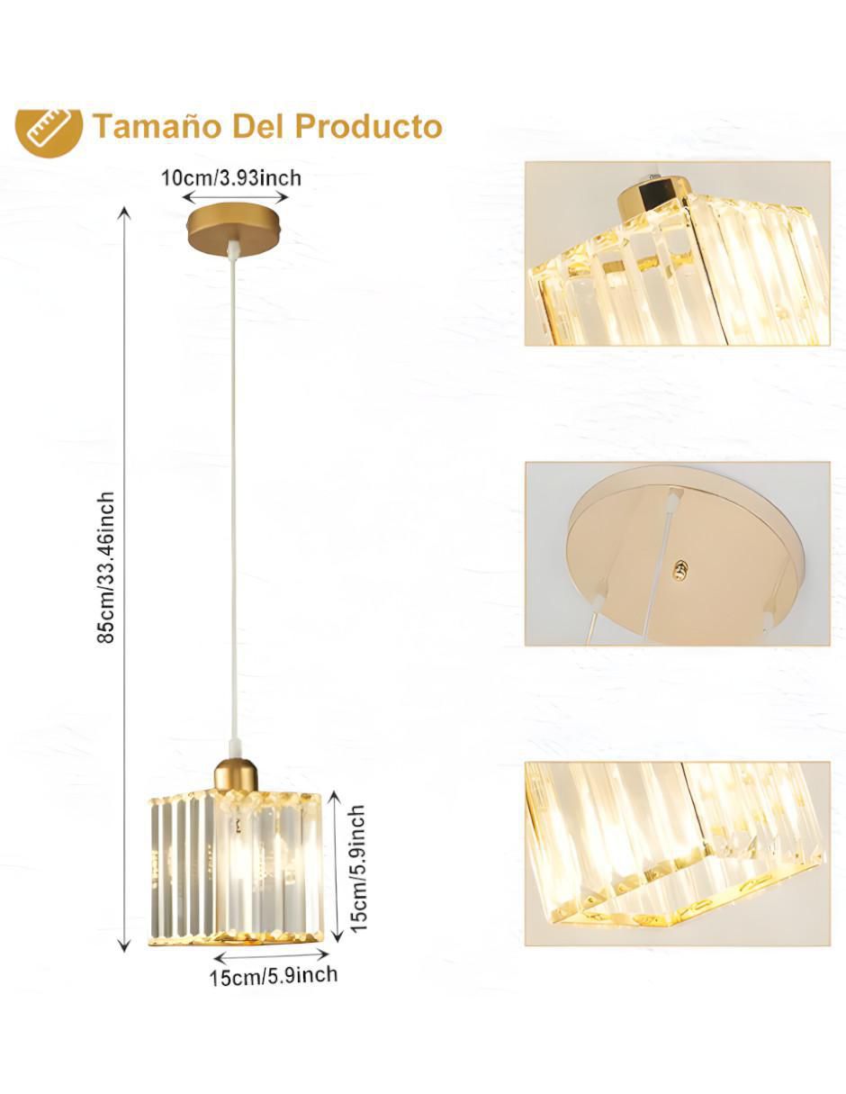Lámpara colgante incandescente 9