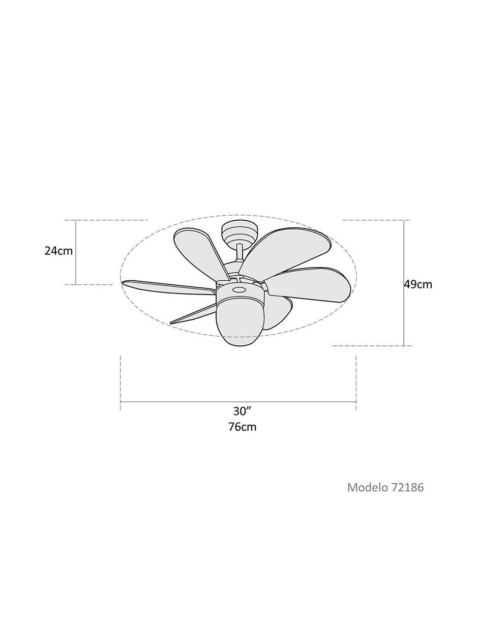 Ventilador de techo Westinghouse 3 velocidades