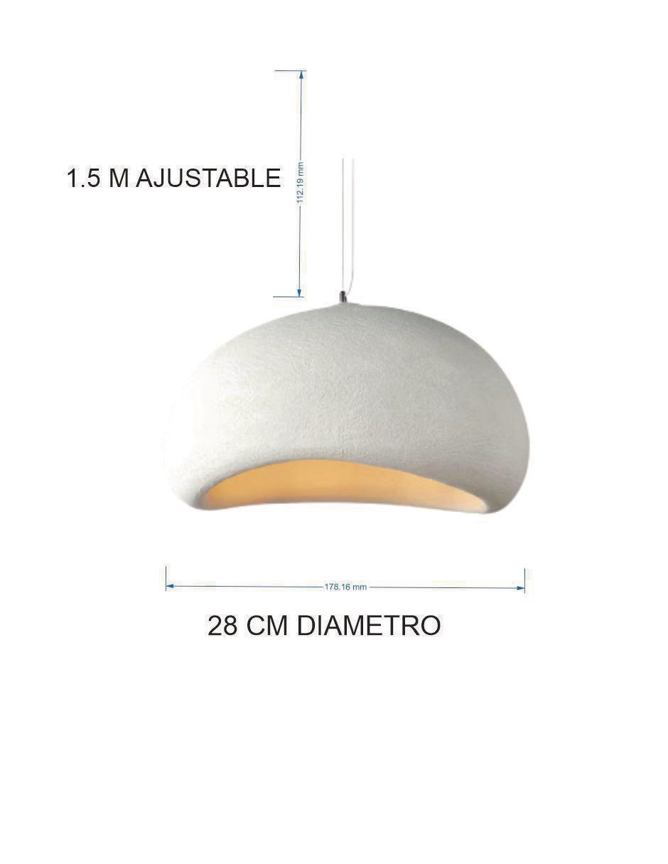 Lámpara colgante incandescente y led 10