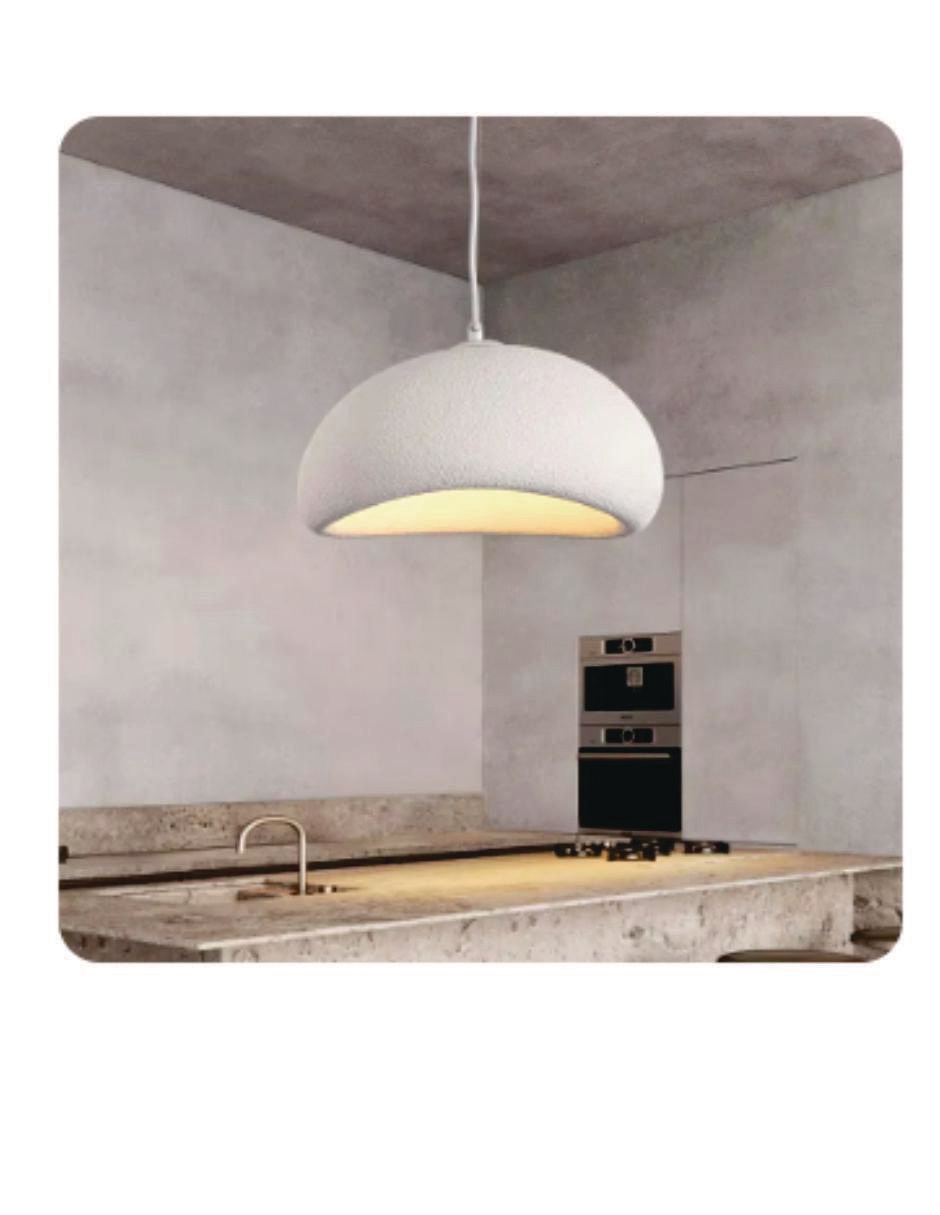 Lámpara colgante incandescente y led 4