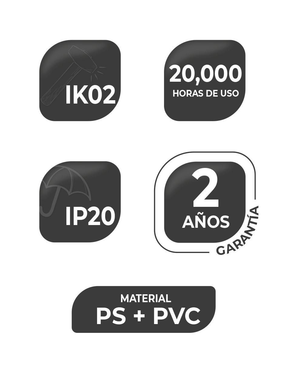 Lámpara colgante LED 8