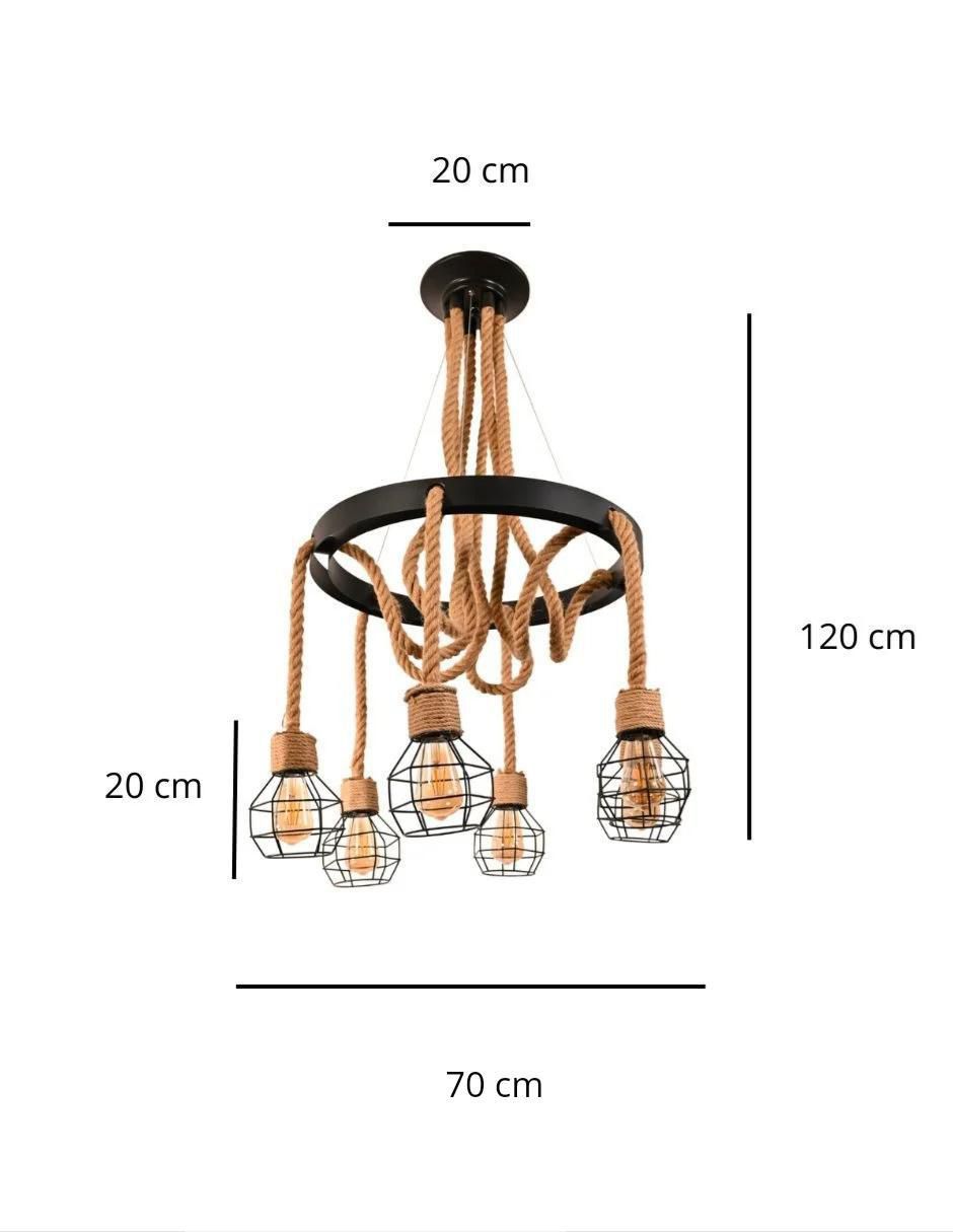 Lámpara colgante led 5