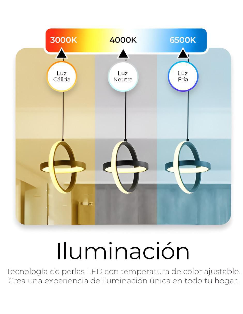 Lámpara colgante LED 8
