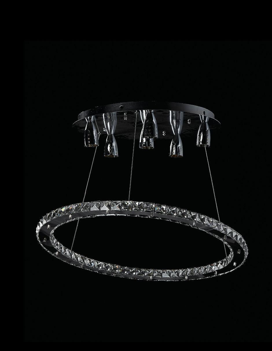 Lámpara colgante LED Gamalux Universe: Saturno