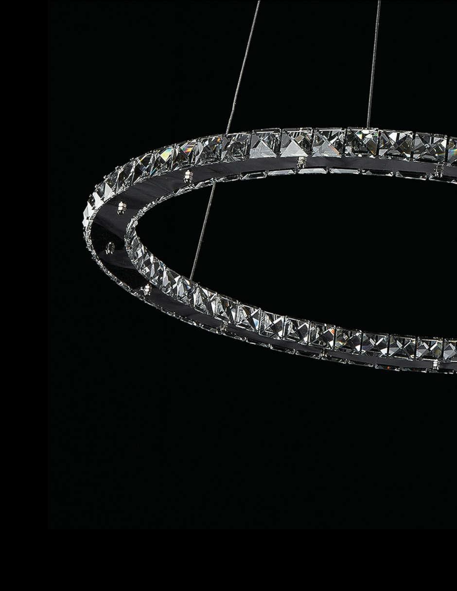 Lámpara colgante LED Gamalux Universe: Saturno
