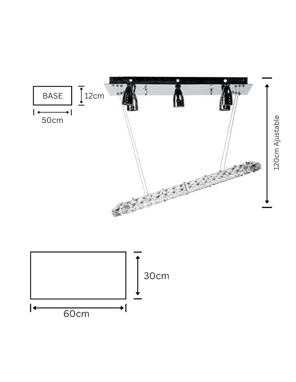 Lámpara colgante LED Gamalux Universe: Venus