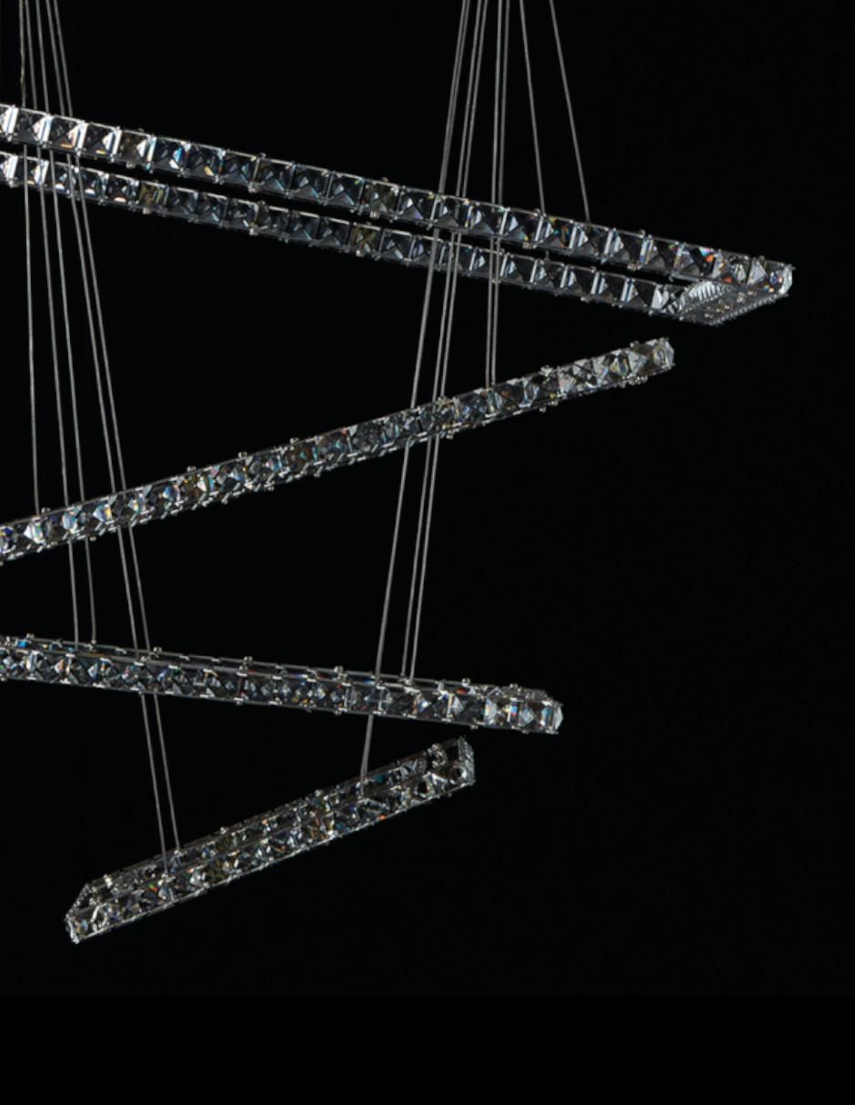 Lámpara colgante LED Gamalux Universe: Venus