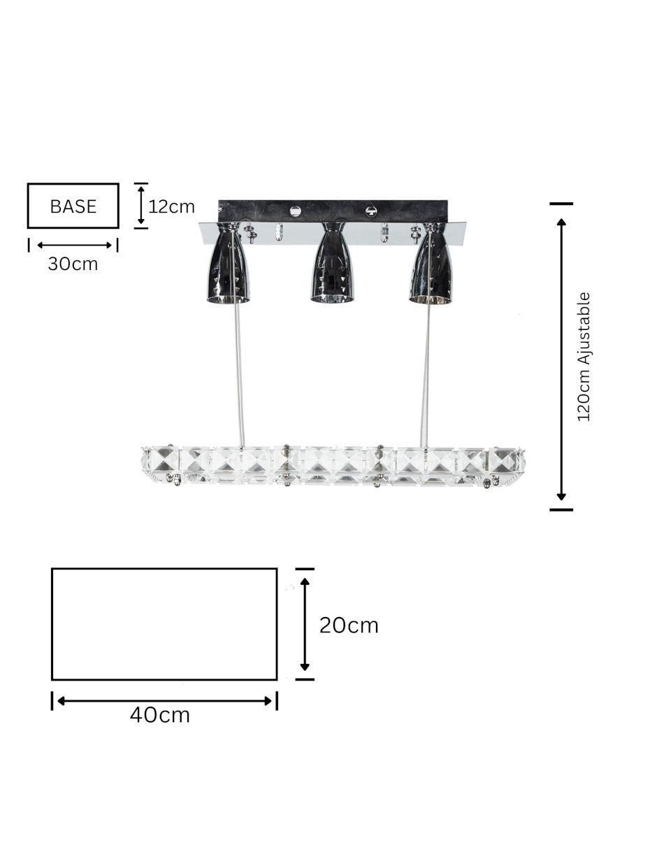 Lámpara colgante LED Universe: Venus 5