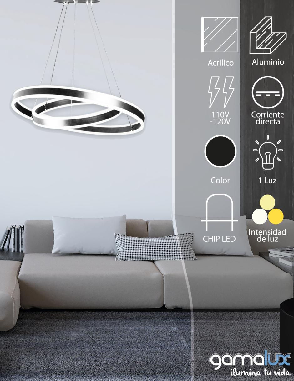 Lámpara colgante LED Gamalux Cosmos