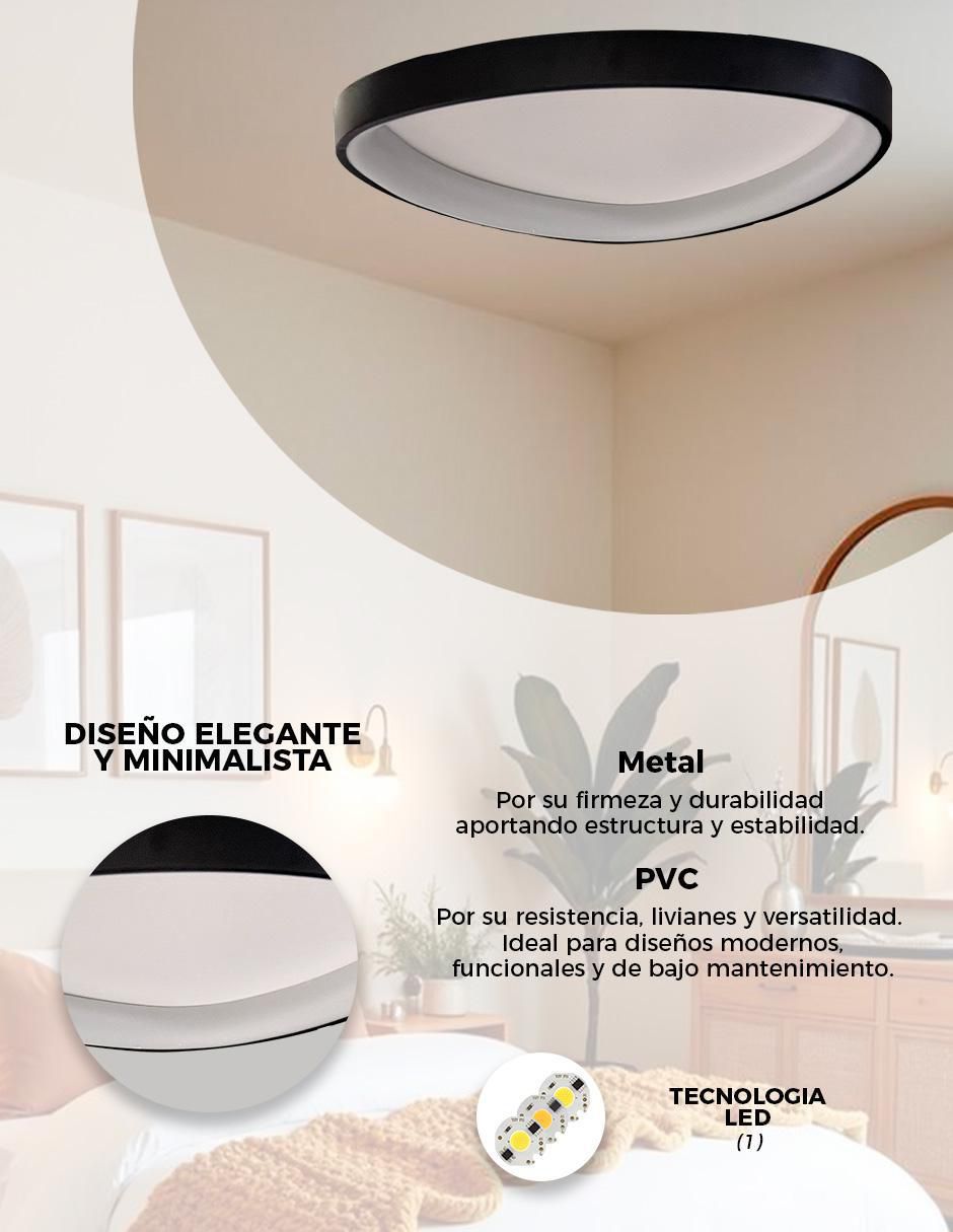 Plafón LED Gamalux Cosmos