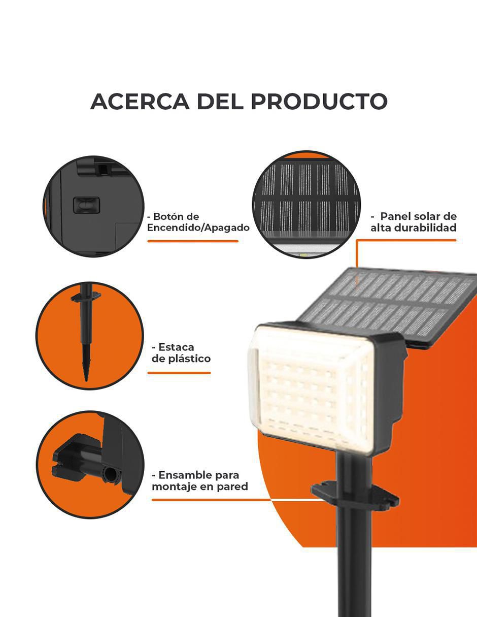 Árbotante LED 4