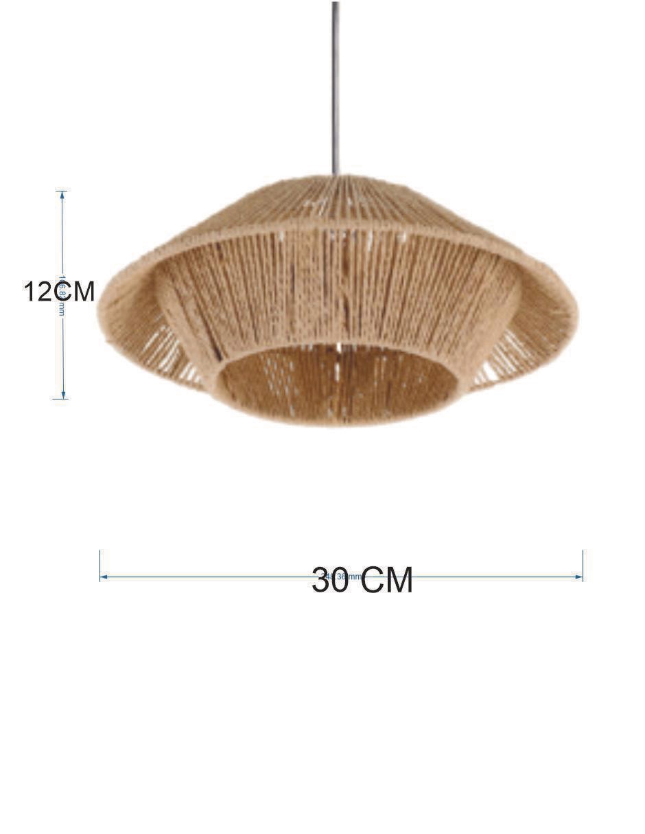 Lámpara colgante Mayadecor incandescente y led