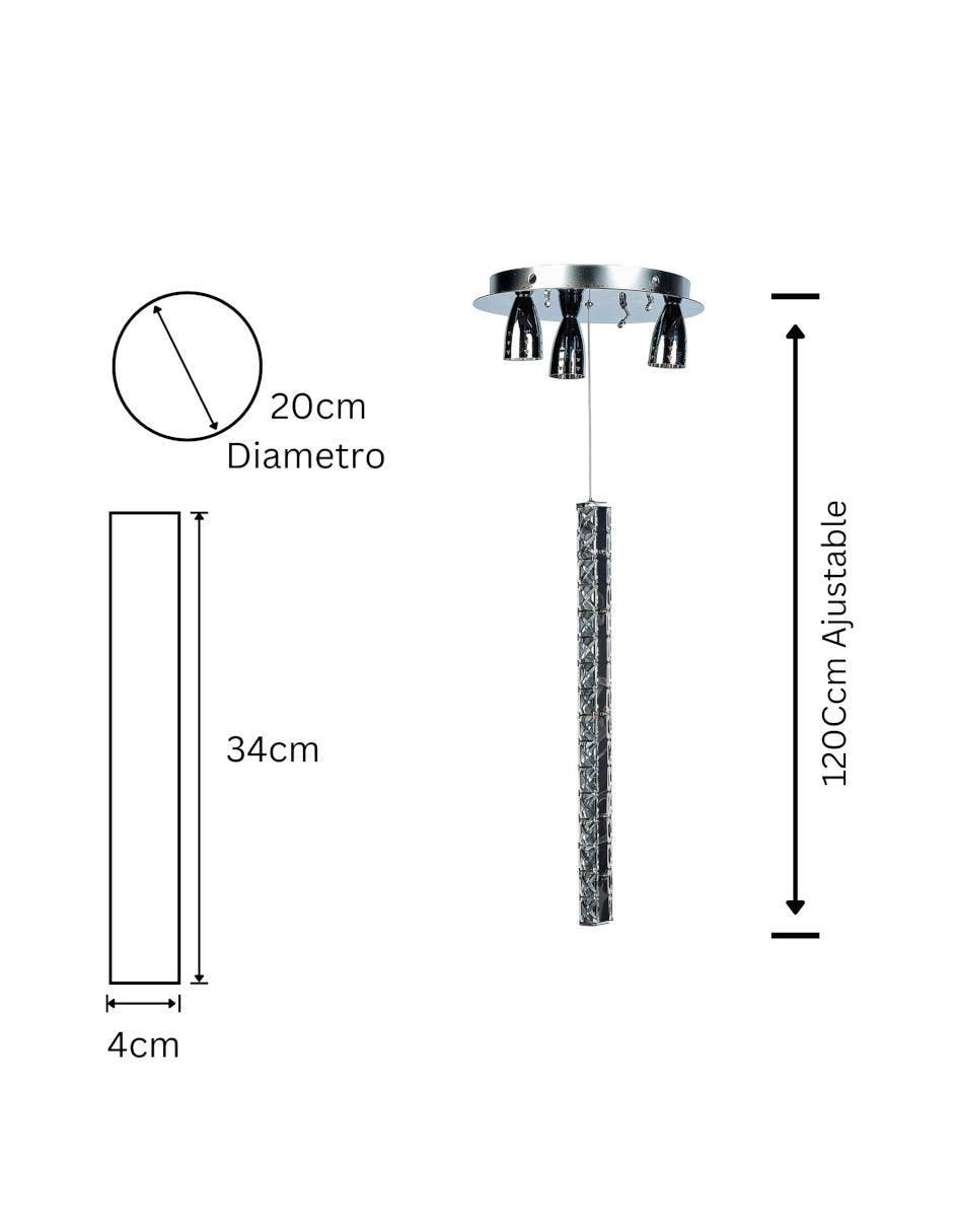 Lámpara colgante LED Gamalux
