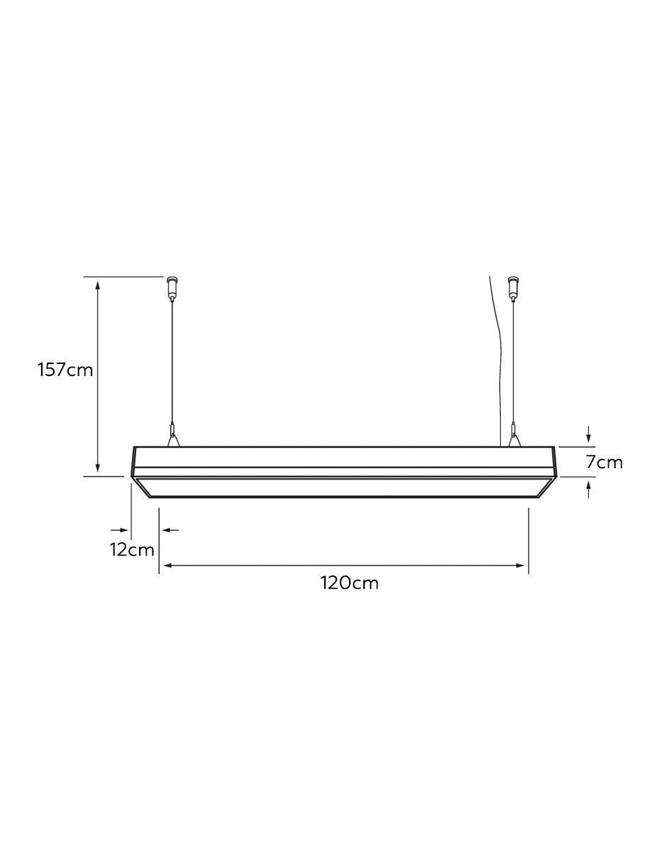 Lámpara colgante LED Larisa II 6